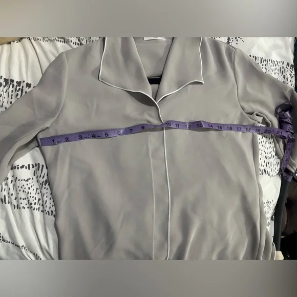 BABATON RENA PIPED DETAILS BLOUSE - Picture 6 of 7